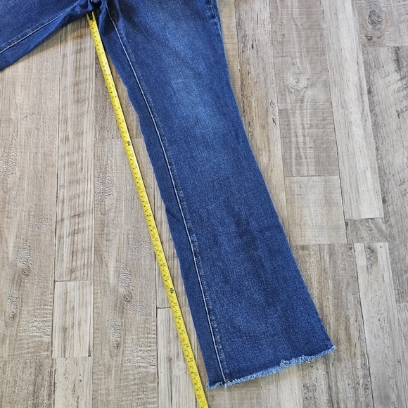 Lovervet By Vervet June High Rise Flare Jeans Size 29/9 - Picture 3 of 7